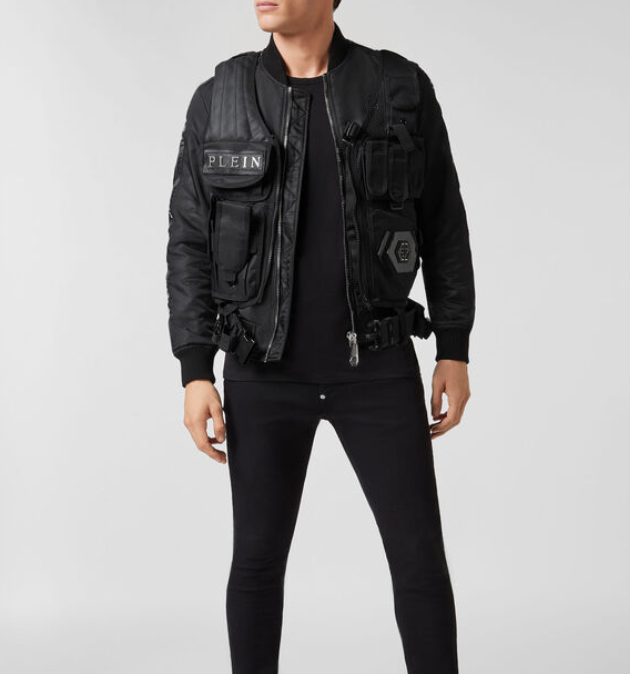 philipp plein army jacket